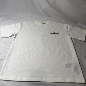 Balenciaga Logo White Short Sleeve Tee